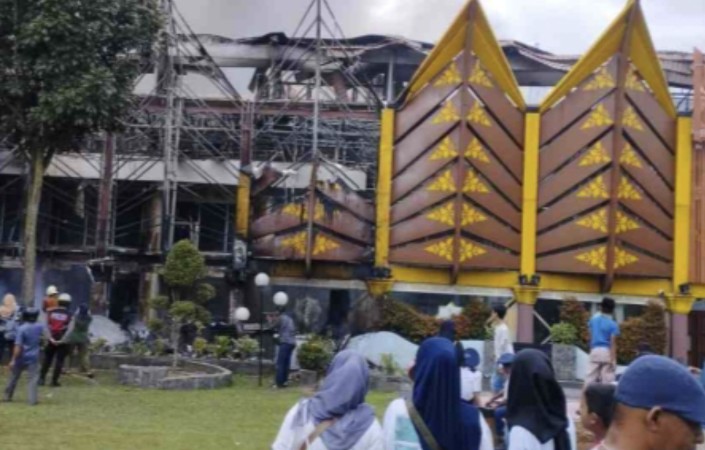 Gedung MPP Pekanbaru Ludes Dimakan Api, Penyebabnya Terbongkar Usai Analisa Forensik