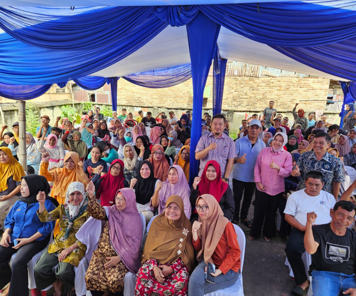 Bahas Pengelolaan Air Limbah Domestik, Roem Diani Dewi Turun ke Dapilnya