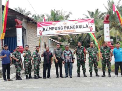 Merawat NKRI, Desa Marsawa Kuansing Dijadikan 'Kampung Pancasila'