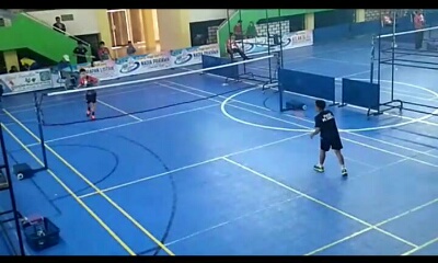 Tampil Perdana, Pebulutangkis Kuansing Kandaskan Tuan Rumah Solok