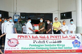 PSMTI & PPSWN Gelar Baksos Peduli Covid-19