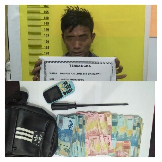 Pemilik Ruko Terkejut Duit Dalam Laci Raib, Pelaku Tidak Berkutik saat Diciduk