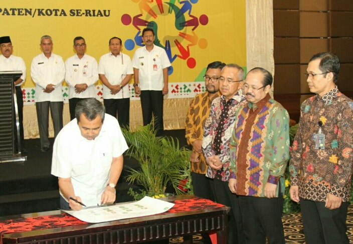 Pemkab Kuansing Dukung Penuh Kebijakan KPK