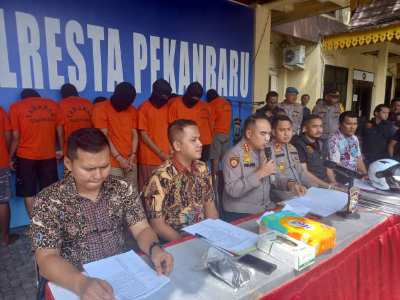 Polisi Amankan 12 Terduga Pelaku Begal, 8 Pelaku Masih Dibawah Umur