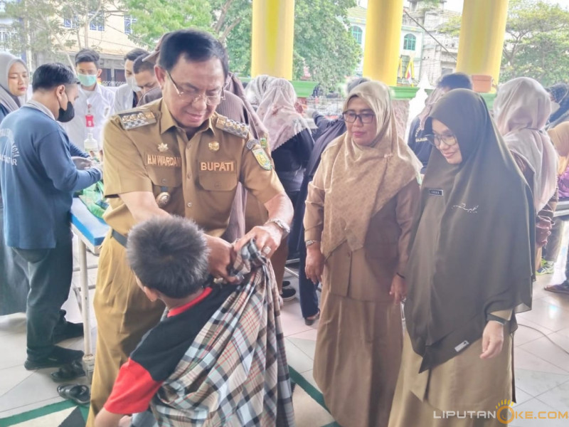 Diskes Inhil Taja Sunat Massal Gratis Sempena Peringatan HPN Riau