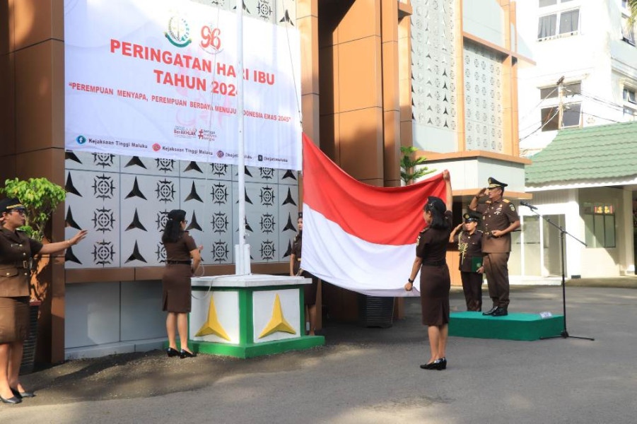 Kajati Maluku Pimpin Upacara Hari Ibu Nasional Ke-96