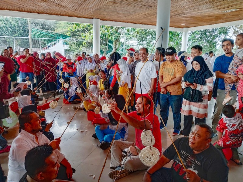 Meriah! Lomba Unik Warnai Peringatan HUT ke-81 RI di Kabupaten Indragiri Hulu