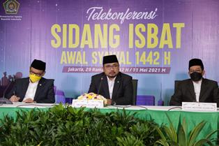Pemerintah Tetapkan 1 Syawal 1442 H Jatuh Pada Kamis, 13 Mei 2021