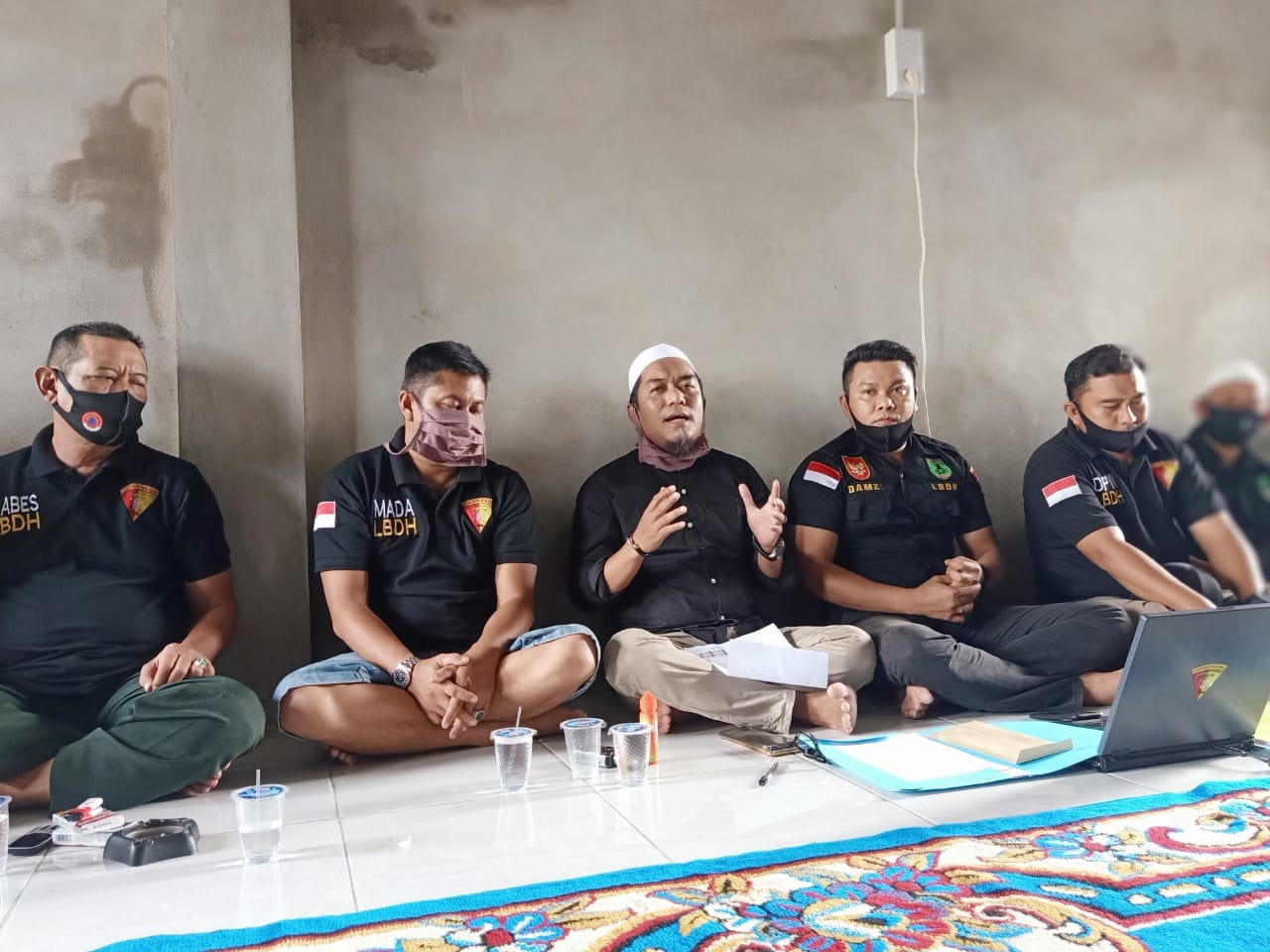 Bahas Perkembangan Organisasi, Pengurus Mada LBDH Inhil Gelar Rapat Konsolidasi