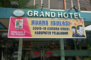 Siap Beroperasi, Grand Hotel Disulap Jadi Tempat Isolasi Pasien OTG