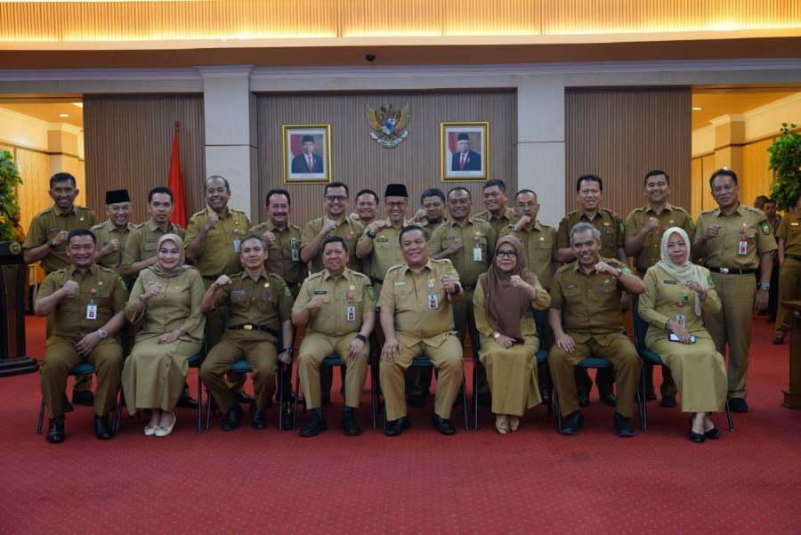 Pemprov Riau Gelar Sertijab Eselon II, Sekda Riau: Secepatnya Beradaptasi