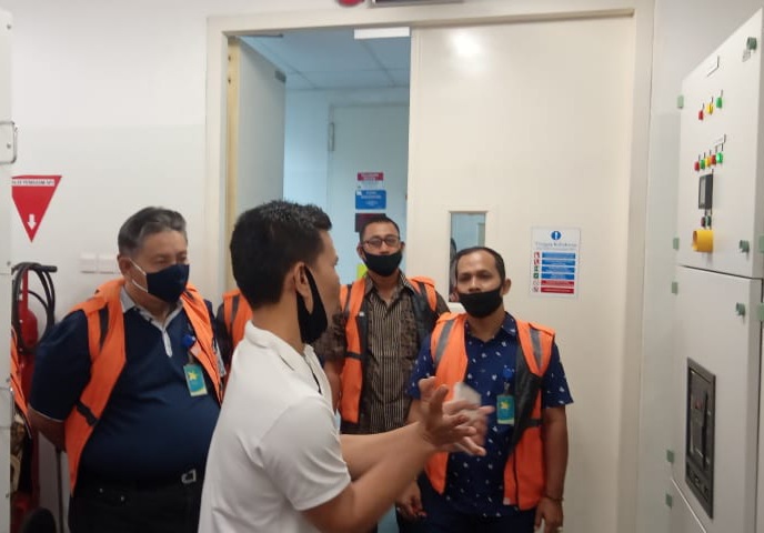 Wujudkan Mini Data Center, Diskominfopers Inhil Kunjungi Data Center Pekanbaru