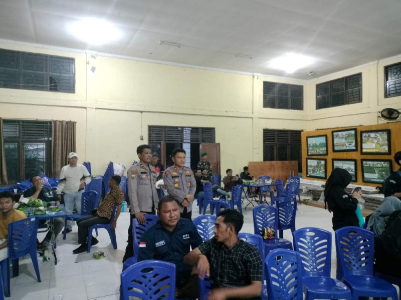 Rapat Pleno Terbuka Rekapitulasi Penghitungan Suara Pilkada 2024 Tingkat PPK Kecamatan Koto Gasib Berjalan Aman