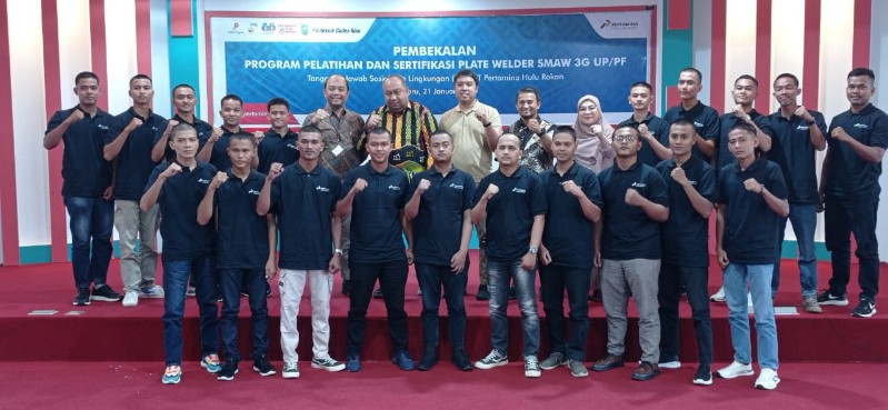 Dorong Peningkatan SDM Riau, PHR Beri Pelatihan dan Sertifikasi Juru Las