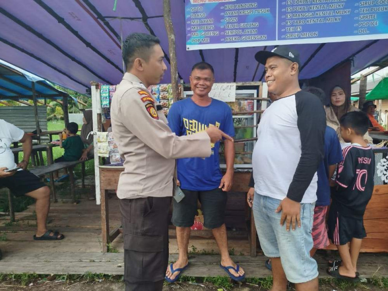 Polsek Concong Minta Masyarakat Desa Concong Tengah Sukseskan Pilkada