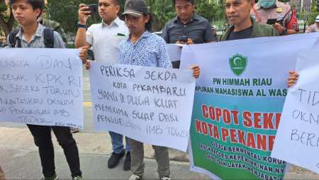 HIMMAH Riau Desak Kejati Riau Usut Dugaan Suap Izin IMB, Muflihun Diminta Copot M Jamil dari Sekdako