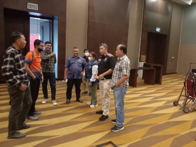 Kemenpora Survei Venue Seminar Olahraga HPN 2023