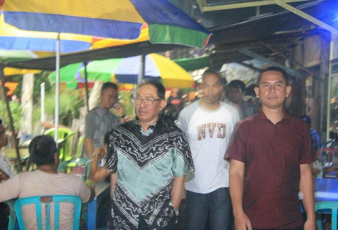 Bupati Inhil Sidak Kuliner Pasar Gading 