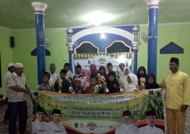 Pemdes Mayang Sari Jaya Taja MTQ