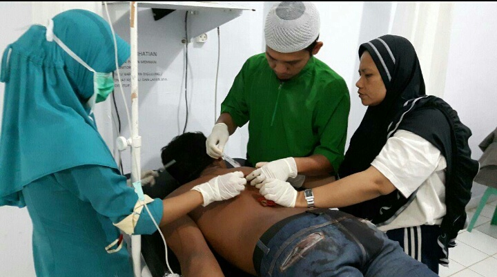 Pemuda ini Kritis Setelah Kena Tombak Dua Remaja