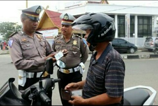 3 Hari Ops Patuh Siak, Ratusan Pelanggar Ditilang dan Puluhan Kendaraan Diamankan