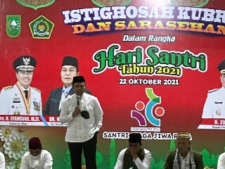 Abdul Wahid: Ponpes dan Santri Merupakan Benteng Negara Indonesia