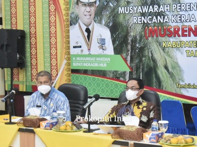 Dukung Kinerja Satpol-PP, Bupati Inhil dan Wabup Pimpin Rakornis Bersama OPD