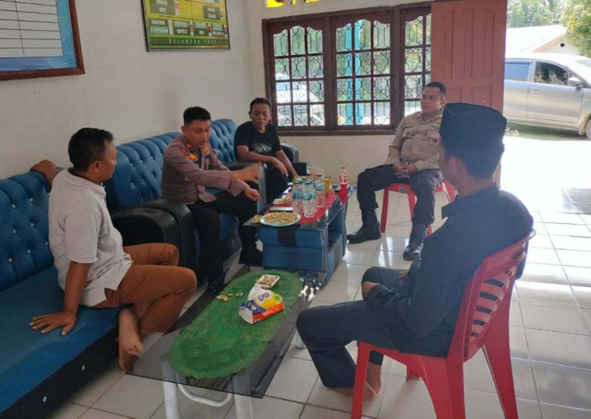 Polsek Koto Gasib Ajak Masyarakat Wujudkan Pilkada Damai 2024