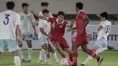 Garuda Muda Pesta Gol 9-0 Saat Hadapi Chinese Taipei U-23