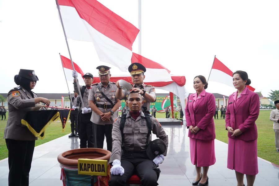 Kapolda Riau Pimpin Pembukaan Pendidikan 6.370 Calon Bintara Polri