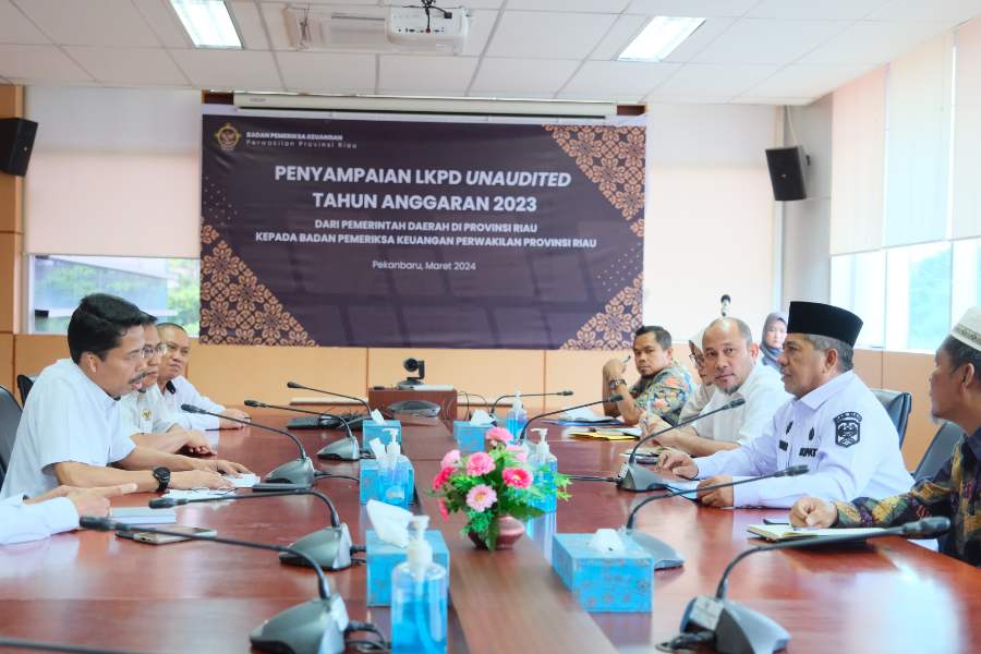Sampaikan LKD, Bupati Siak Alfedri: Semoga Kembali Raih Opini WTP