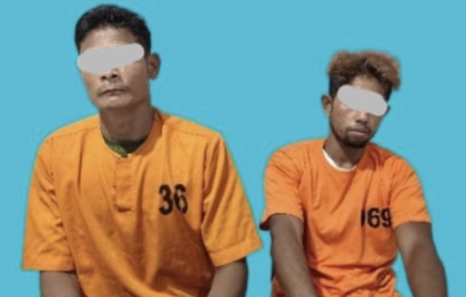 Dua Buruh di Pelalawan Ditangkap, Polisi Sita Paket Sabu Siap Edar