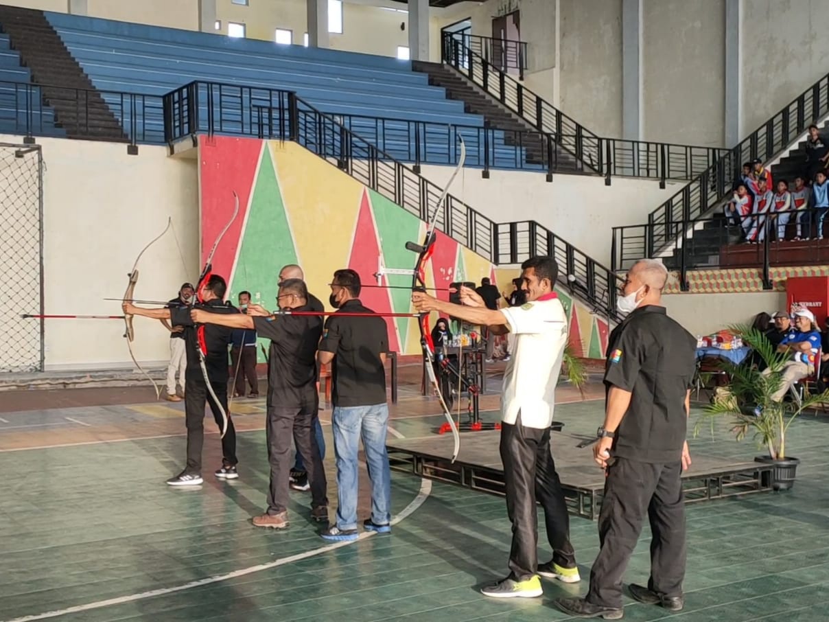 Masyarakat Inhil Antusias Ikuti Latihan Panahan