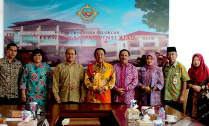 Bupati Inhil Serahkan Laporan Keuangan ke BPK RI