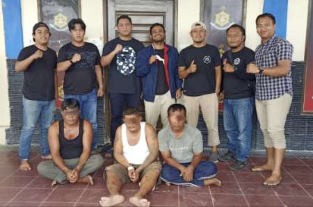 Residivis Kambuhan, Tak Segan Bacok Korban Saat Maling Disergap Polres Bengkalis