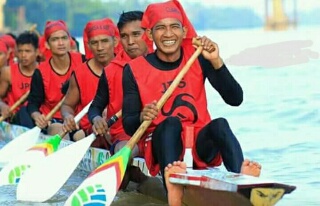 Sukses Tundukan Marangin Montiak, Siposan Rimbo RAPP Juara Pacu Jalur Rayon II