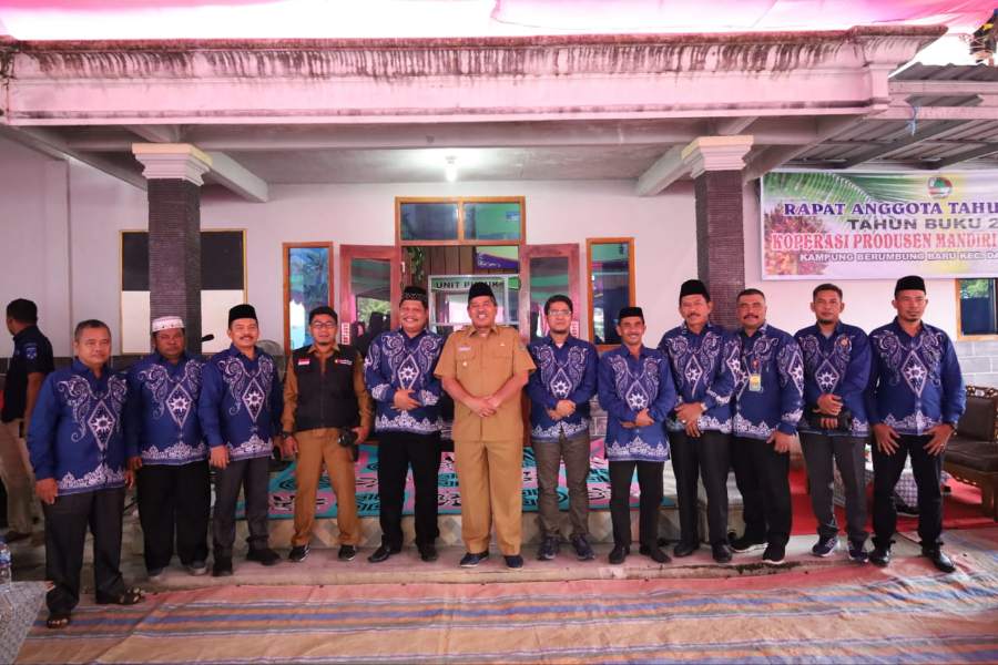 Hadiri RAT Koperasi Produsen Mandiri Karya Maju, Ini Kata Bupati Alfedri