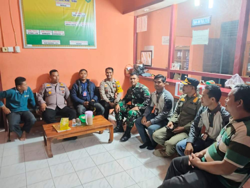 Polsek Sabak Auh Laksanakan Coling System Pasca Pilkada 2004