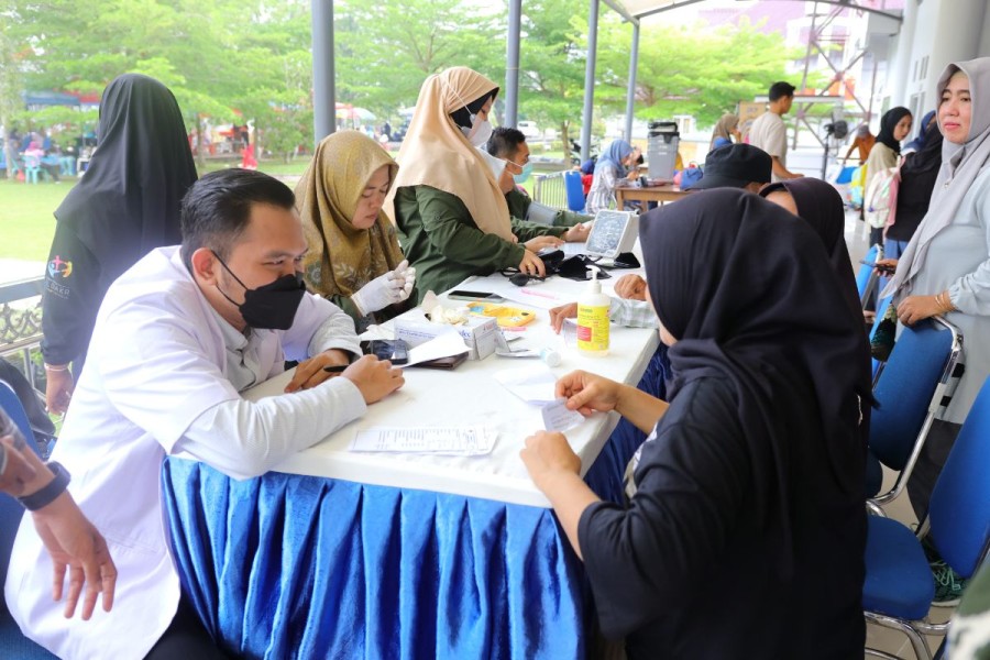 Rumah Rakyat Kabupaten Siak Buka Layanan Kesehatan dan Kependudukan