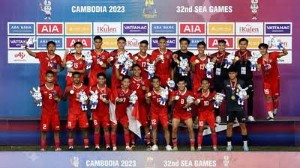 Raih Emas Sepak Bola SEA Games,  Jokowi Puji Mental Skuad Timnas Indonesia U-22 