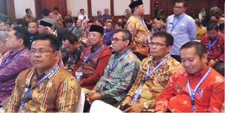 Bupati Mursini Hadiri Rakernas Akuntansi & Pelaporan Keuangan 