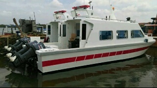 Pemkab Inhil Serahkan 2 Unit Ambulance Air