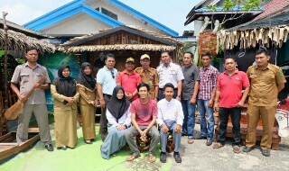 Kabag Humas dan Protokol Setda Apresiasi Kampung Seni dan Budaya yang Digagas APDESI Inhil