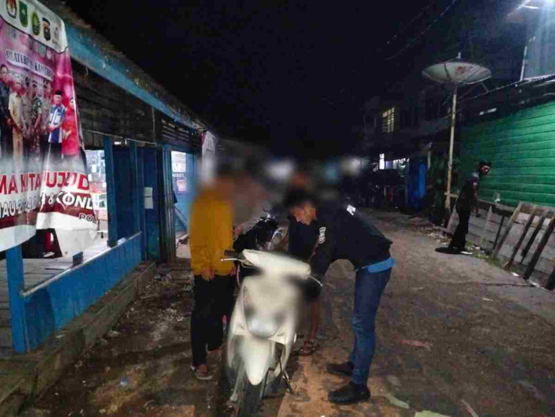 Jajaran Polsek Kuindra Gelar Patroli KRYD Antisipasi Gangguan Kamtibmas