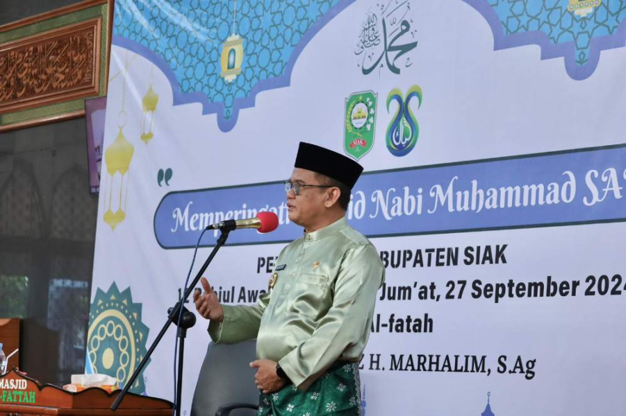 Peringatan Maulid Nabi Muhammad SAW di Siak Memperkuat Iman dan Keteladanan Rasulullah