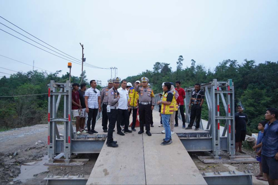 Dirlantas Polda Riau Tinjau Langsung