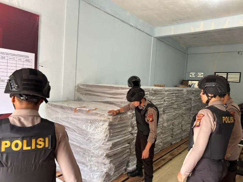 Satgas Preventif Polres Kuansing Patroli Dalam Rangka Operasi Mantap Praja Lancang Kuning 2024