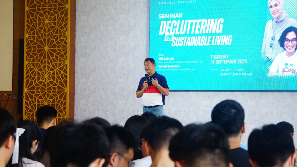 350 Siswa SMA Darma Yudha Hadiri Seminar Decluttering Sinergi Bagi Negeri Experience