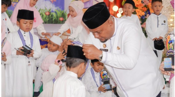 PAUD Madinatul Ulum Khatam Al-Qur’an, Wabup: Islamic Center Lebih Unggul di Bidang Tahfiz