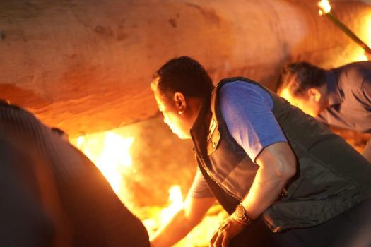 Layur Jalur Sikakak, Plt Bupati Ajak Masyarakat Bersatu